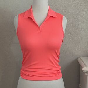 Lucky in Love Coral Tank Top